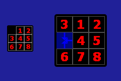 The tiles mini game